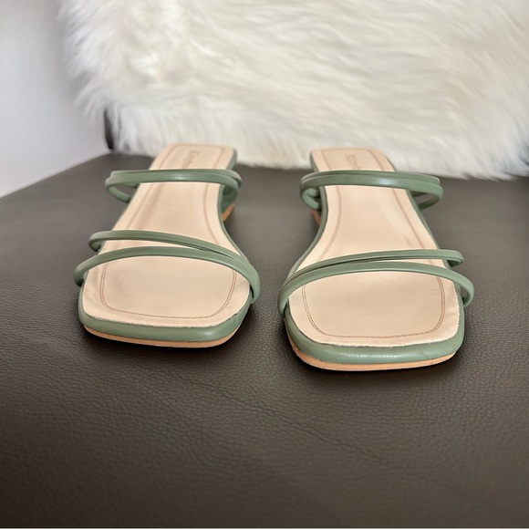 Sage Green Block Heel | Strappy Sandal | Size 7.5 - Picture 4 of 6